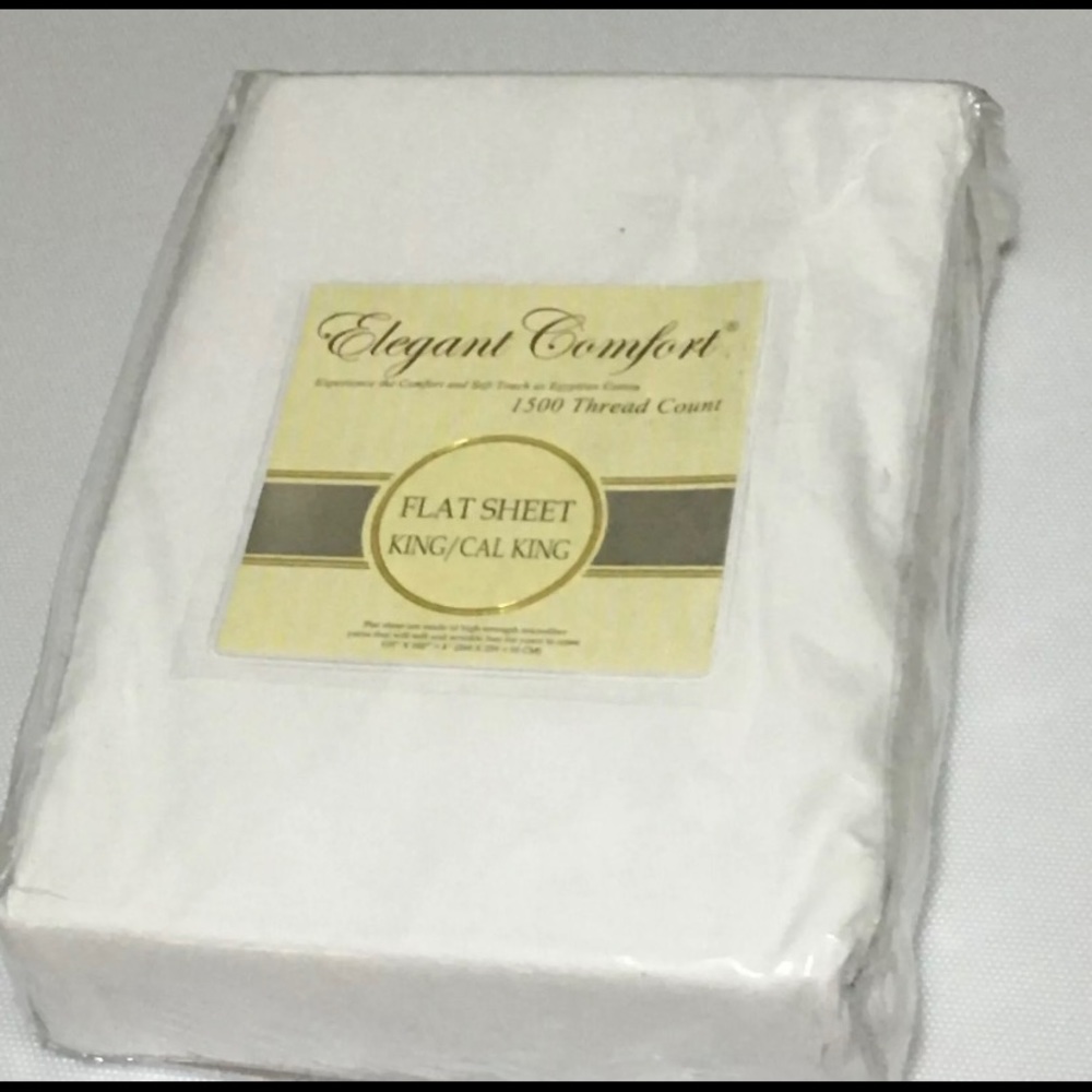 Elegant Comfort Wrinkle-Free 1500 Thread Count Egyptian Quality California king